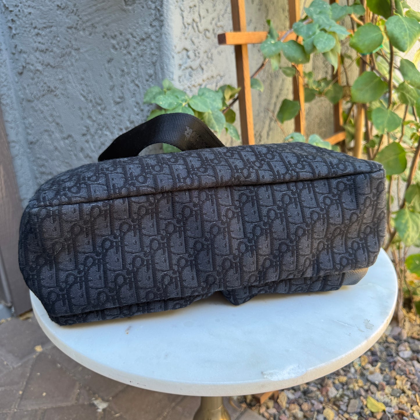 Dior Medium Rider Soft Hobo Oblique Jacquard Messenger Crossbody Bag