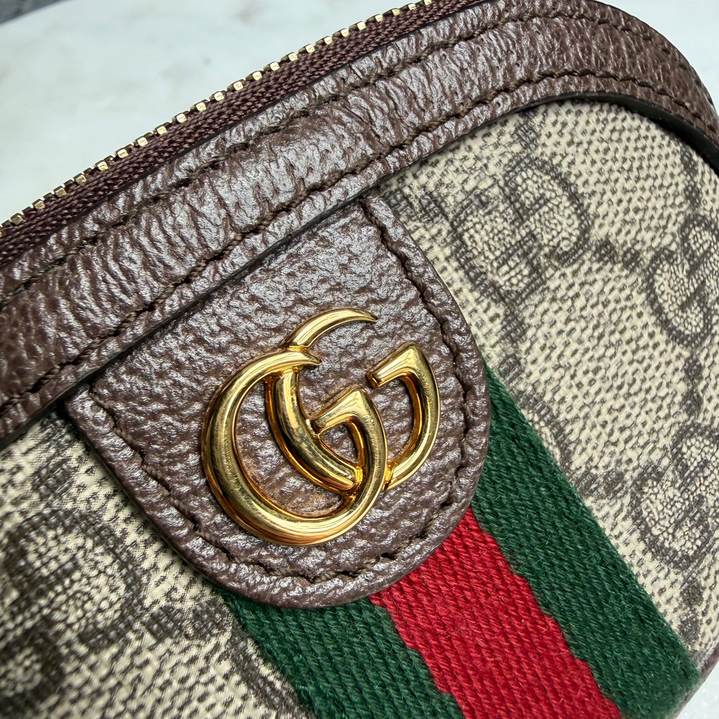 Gucci Ophidia GG Supreme Key Pouch