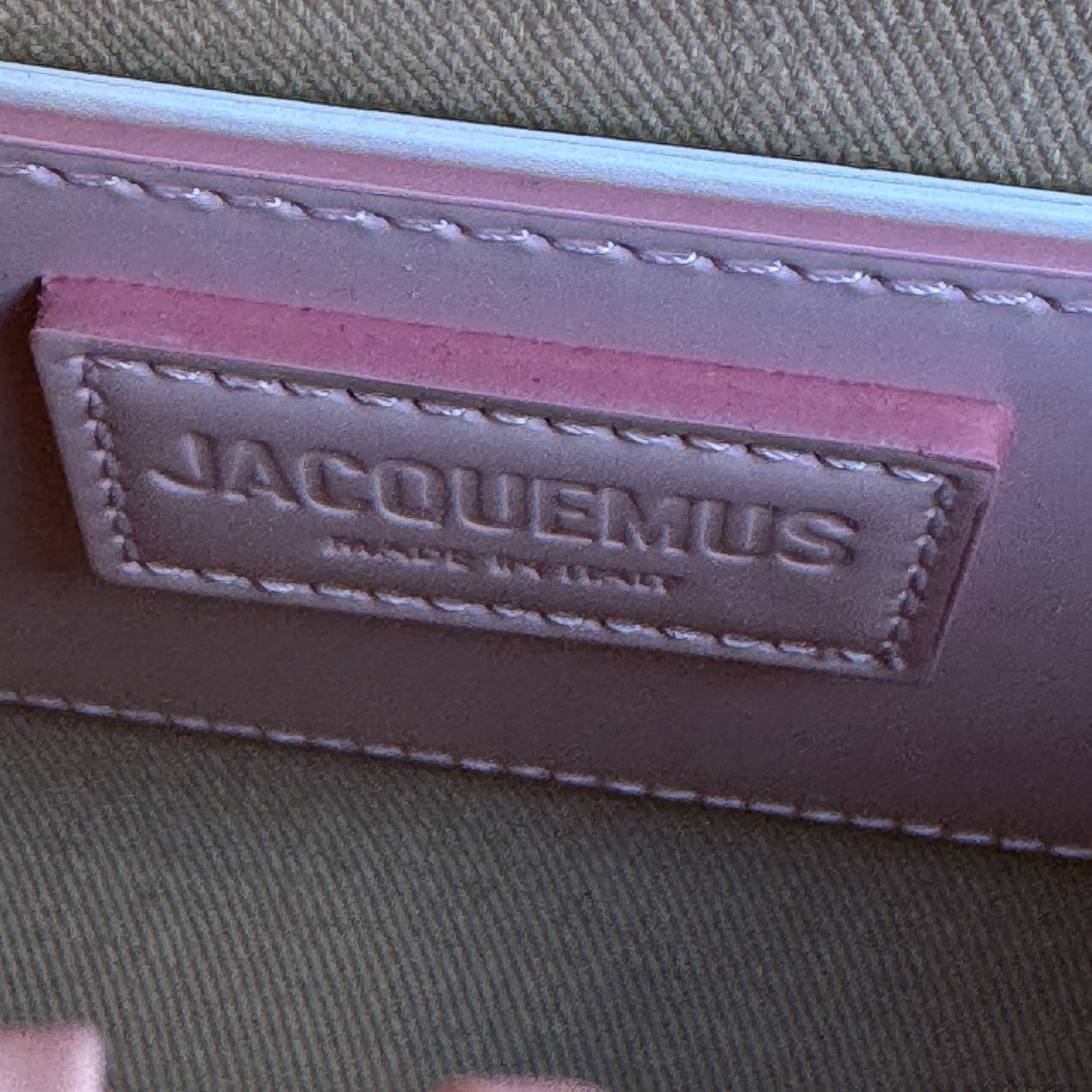 Jacquemus Le Bambino Long Osier Shoulder Bag