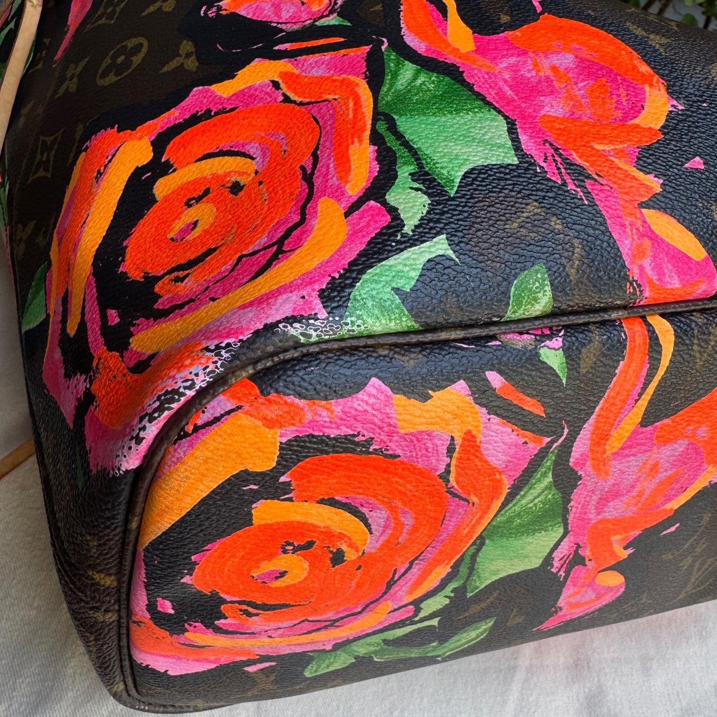 Louis Vuitton x Stephen Sprouse Rose Monogram Neverfull MM Tote