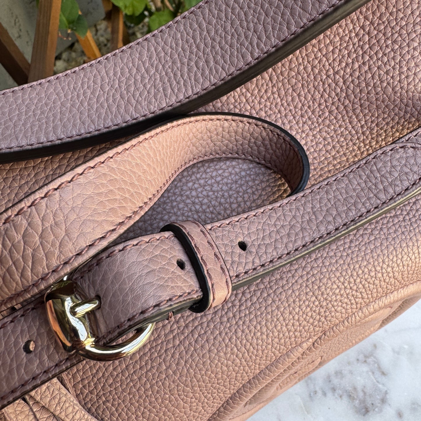 Gucci Soho Convertible Large Leather Hobo