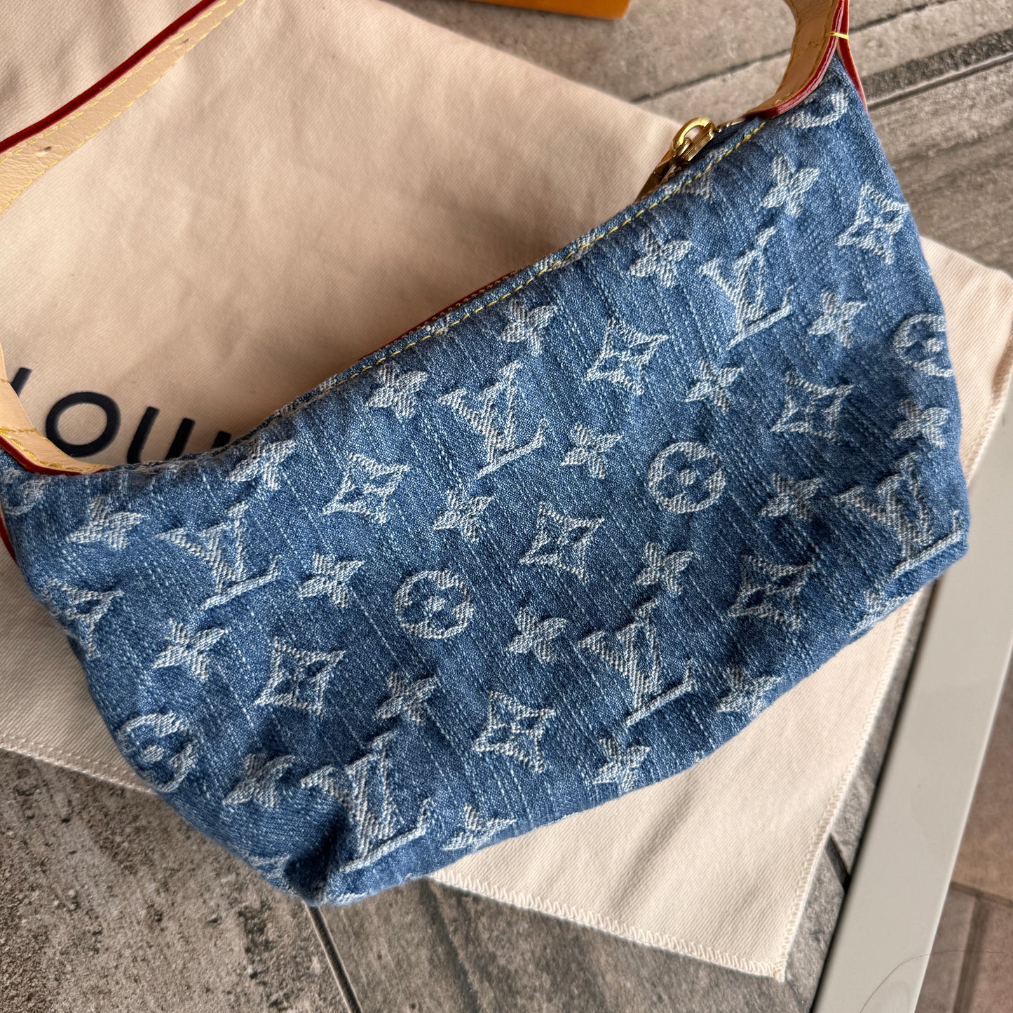 Louis Vuitton Monogram Denim Hills Pochette