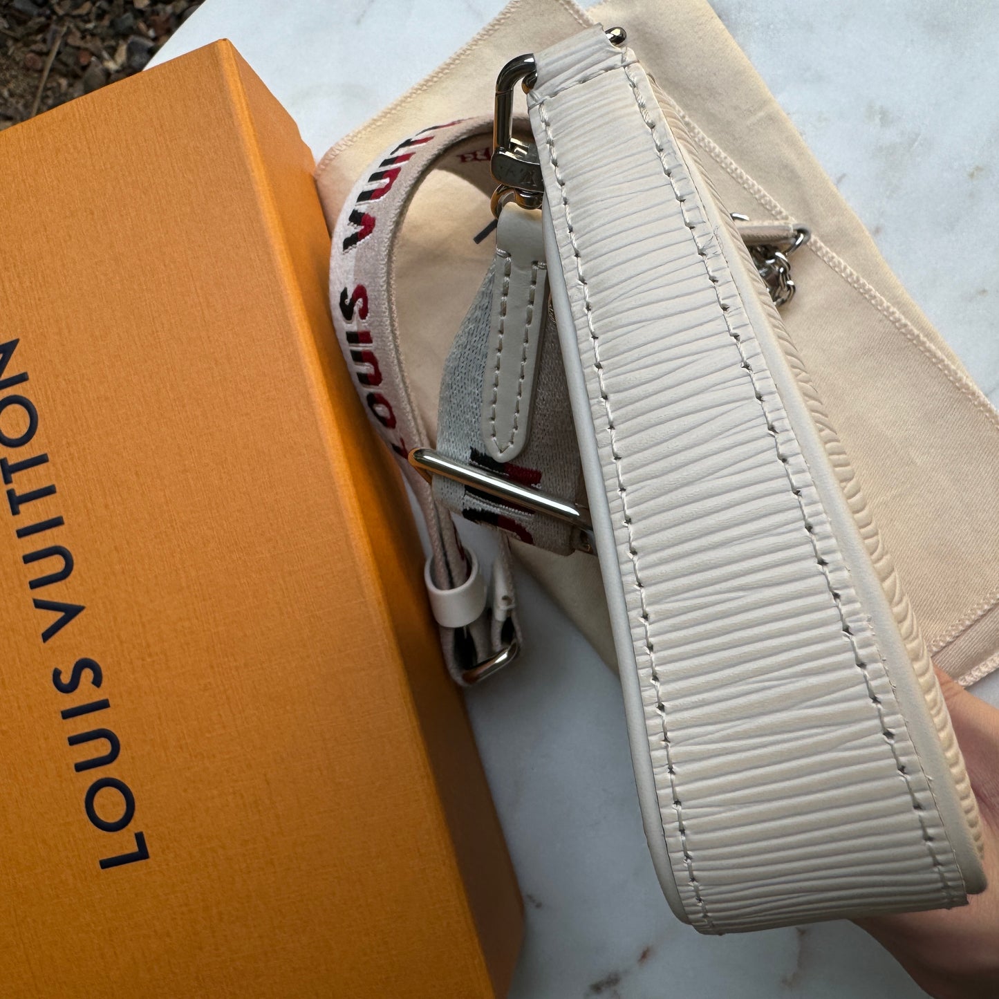 Louis Vuitton Epi Easy Pouch Crossbody