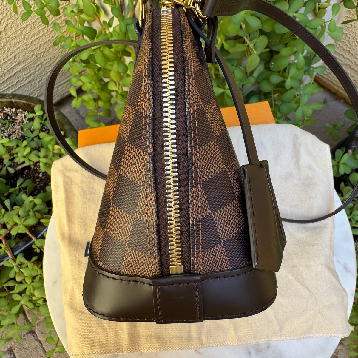 Louis Vuitton Damier Ebene Alma BB