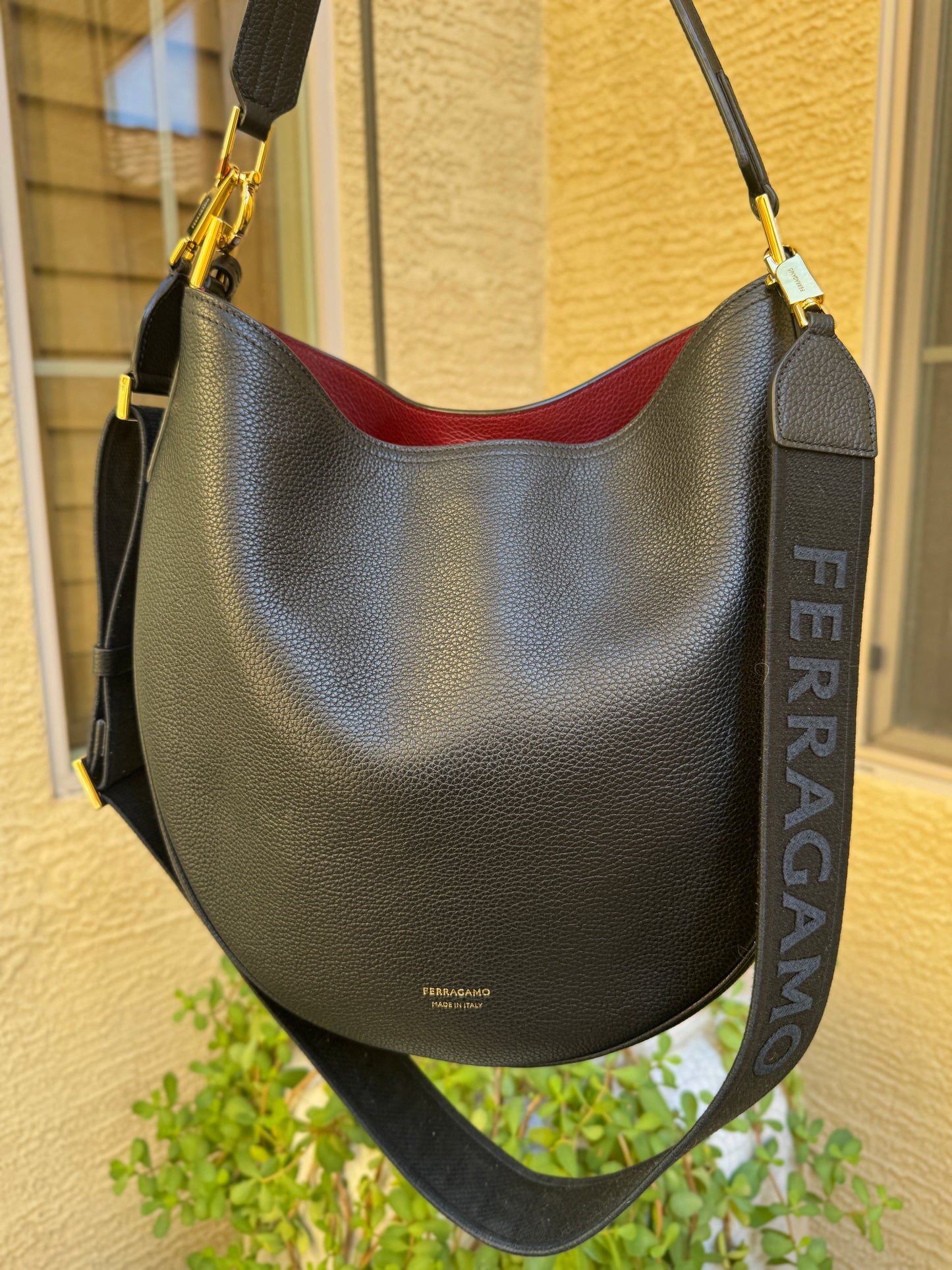 Ferragamo Medium Smile Hobo