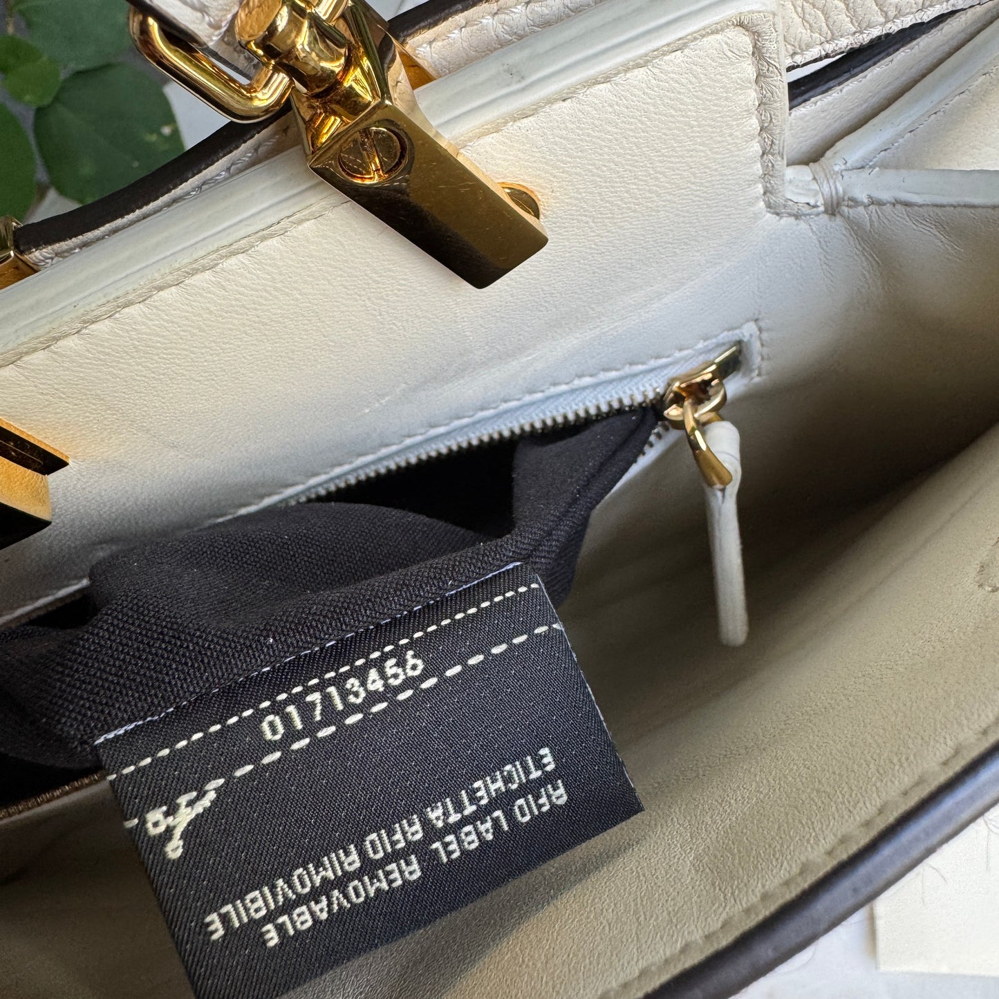 Fendi Pony Hair Leather Peekaboo Clutch Crossbody