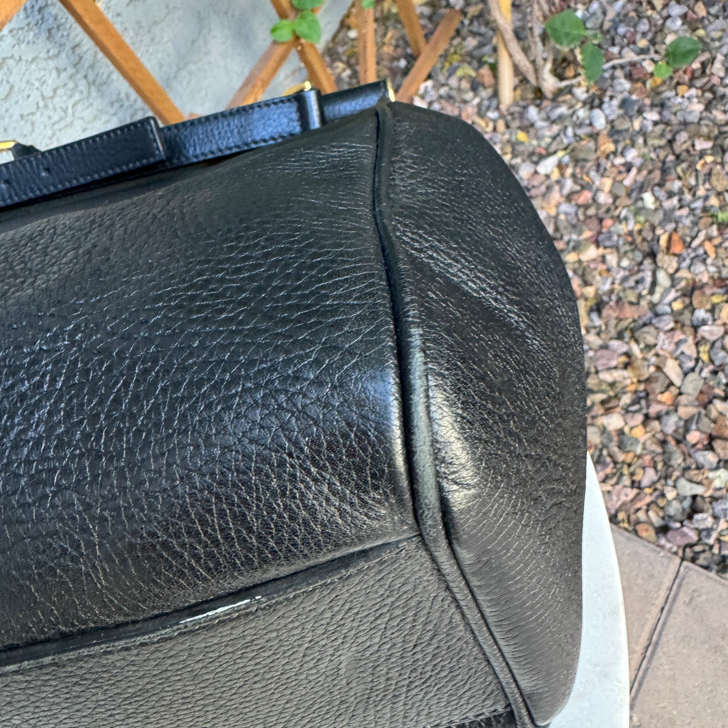 Dolce & Gabbana Large Leather Sicily Shoulder Bag