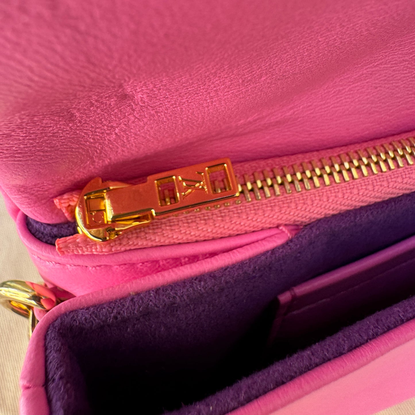 Louis Vuitton Monogram Lambskin Vuittamins Pochette Coussin