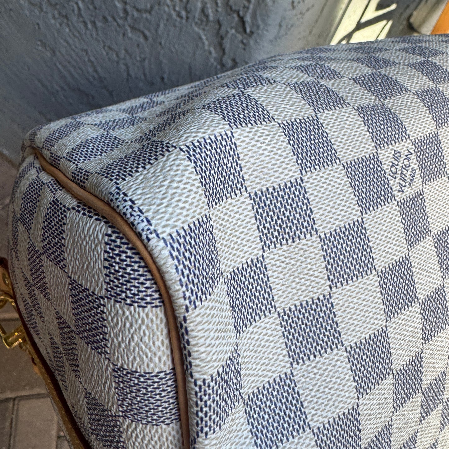 Louis Vuitton Damier Azur Speedy Bandouliere 35