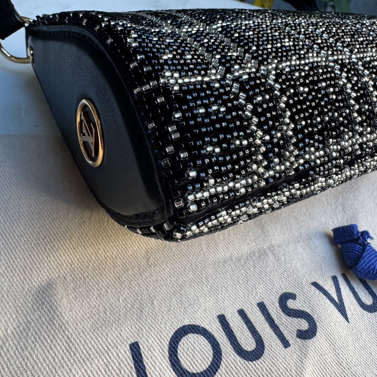 Louis Vuitton Beaded Pochette Tirette Limited Edition Shoulder Bag