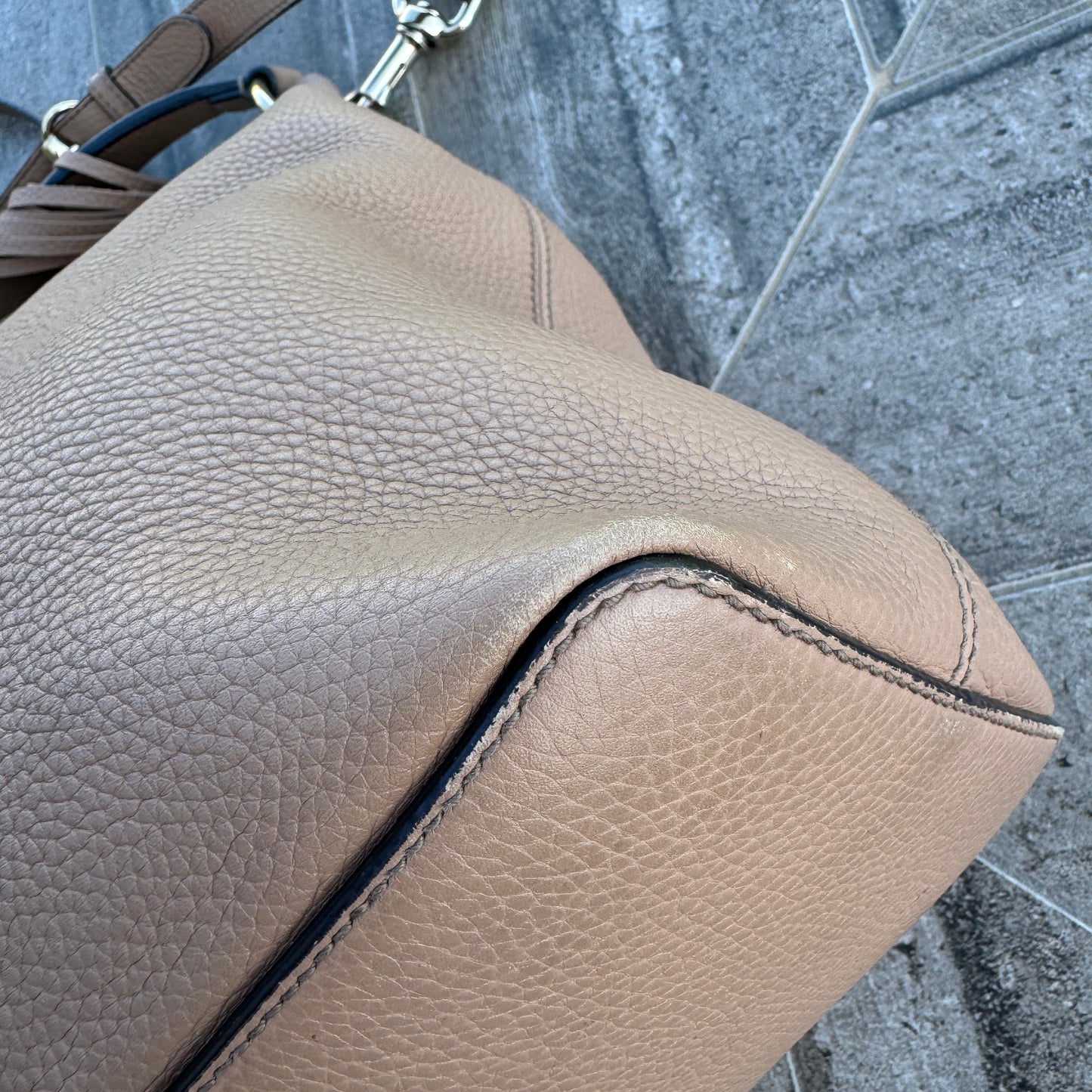Gucci Leather Large Soho Hobo