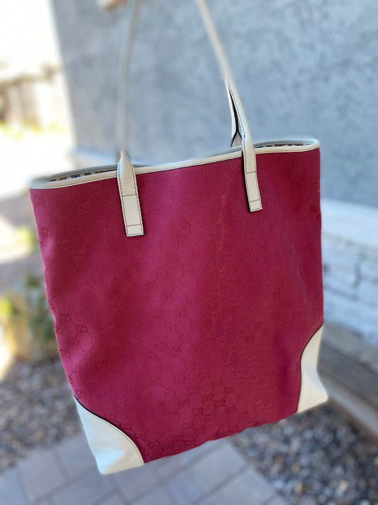 Gucci Hologram GG Vintage Tote