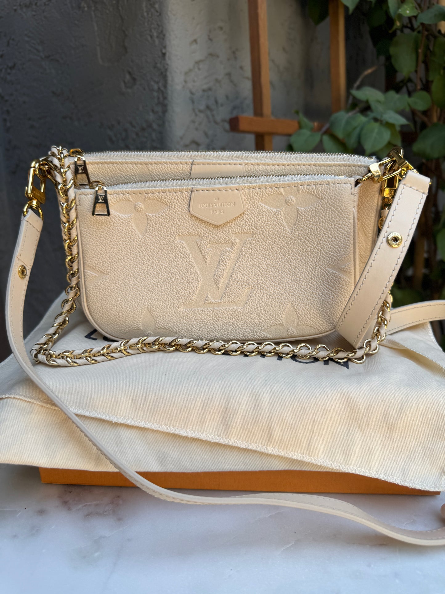 Louis Vuitton Multi Pochette Empreinte Crossbody