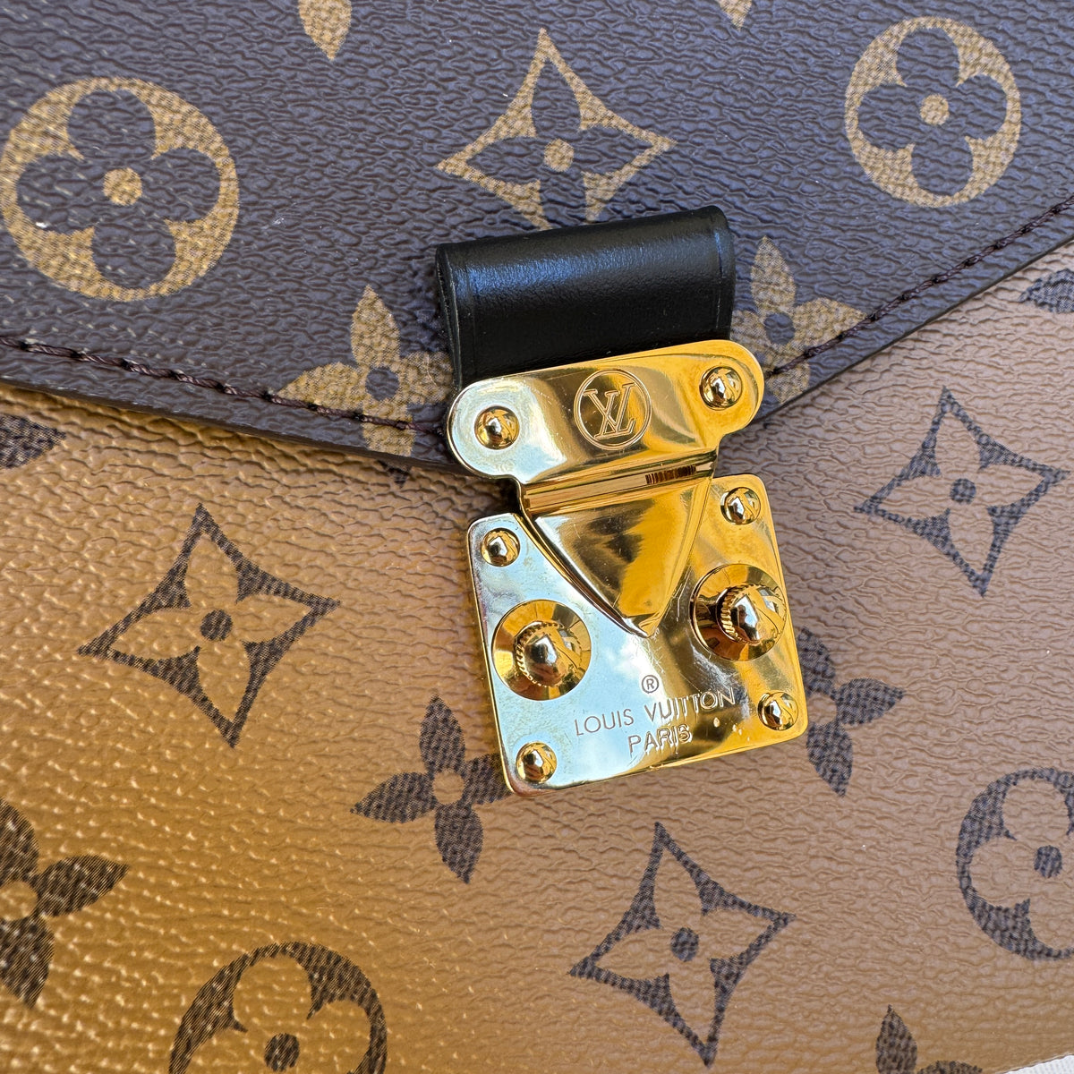 Louis Vuitton Reverse Monogram Pochette Metis Backpack