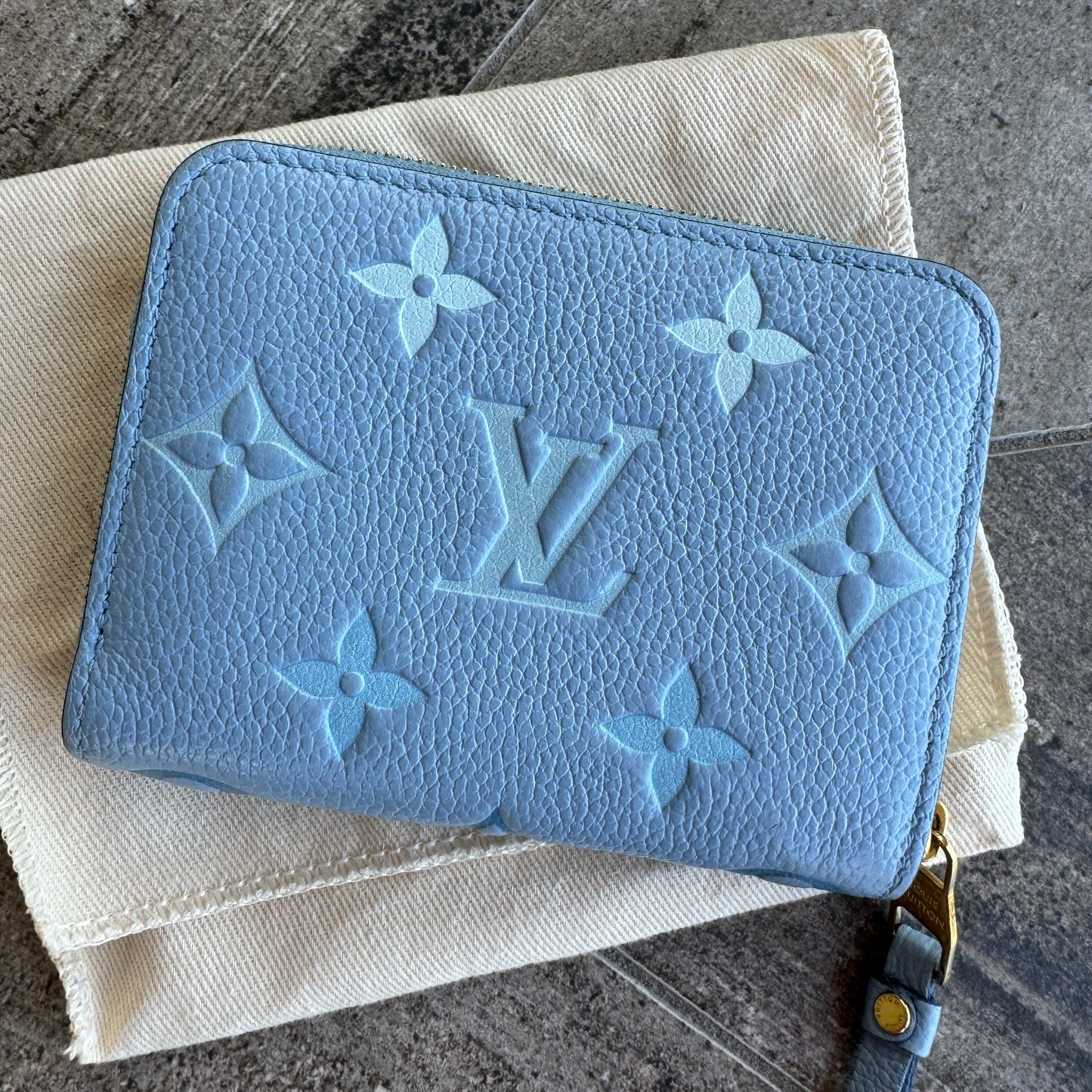 Louis Vuitton Monogram By the Pool Compact Zippy Wallet