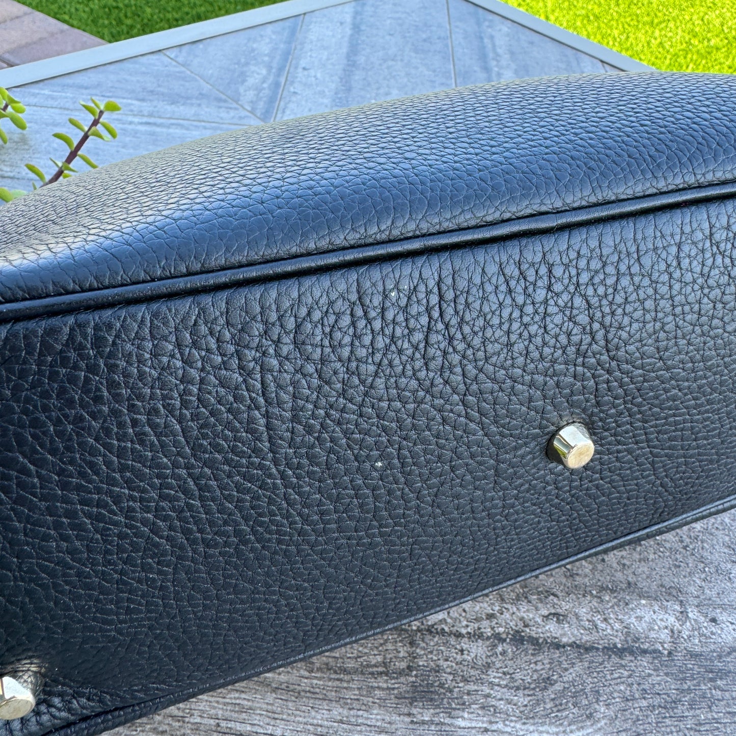 Christian Dior Bullcalf Medium Diorissimo Tote