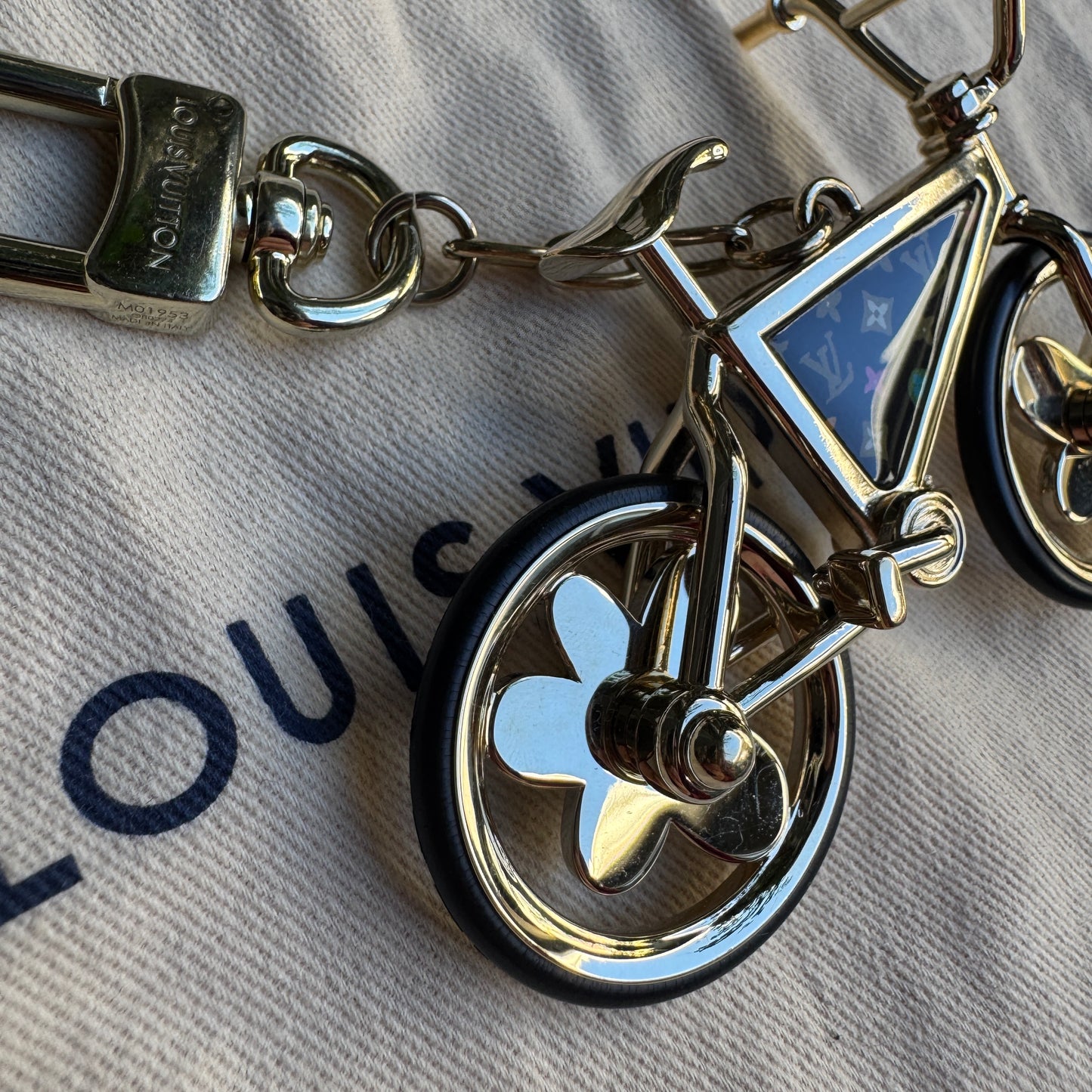 Louis Vuitton x Tyler the Creator Monogram Bike Bag Charm