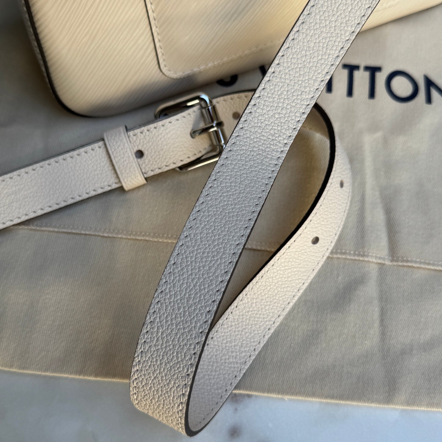 Louis Vuitton Quartz Epi Leather Marelle Crossbody