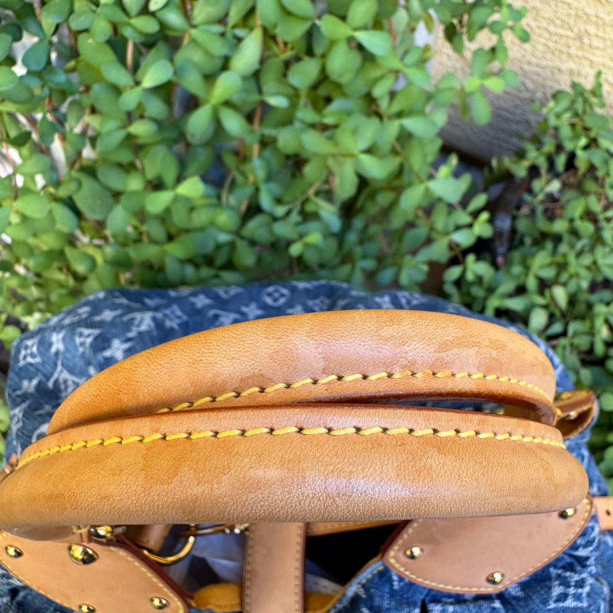 Louis Vuitton Monogram Denim Mahina XL