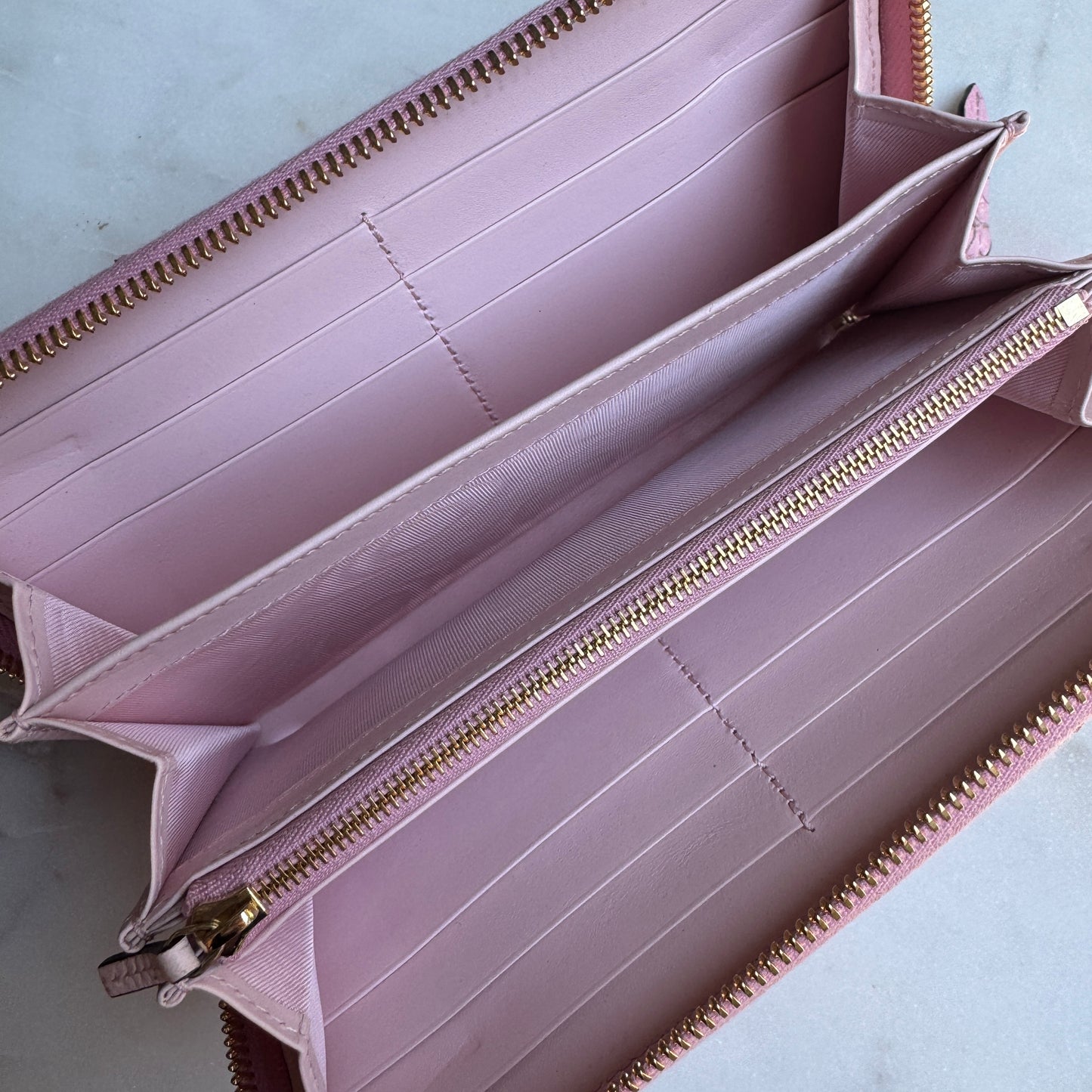 Gucci Ombré Python Zippy Wallet