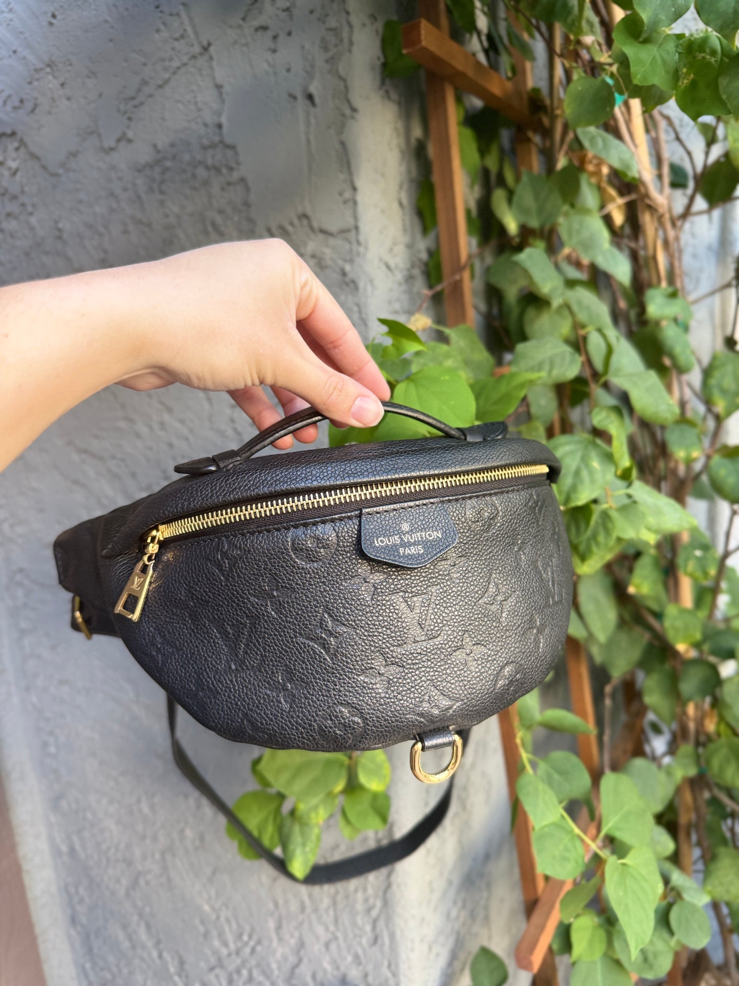 Louis Vuitton Monogram Empreinte Leather Bumbag