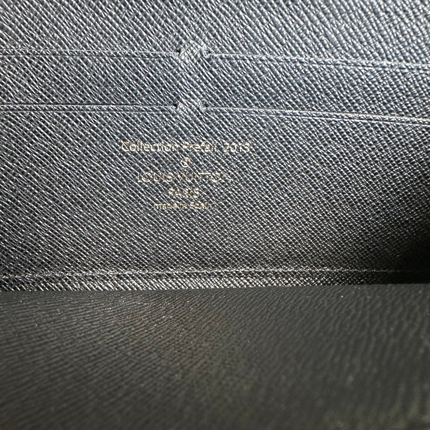 Louis Vuitton Damier Ebene Paillettes Zippy Wallet