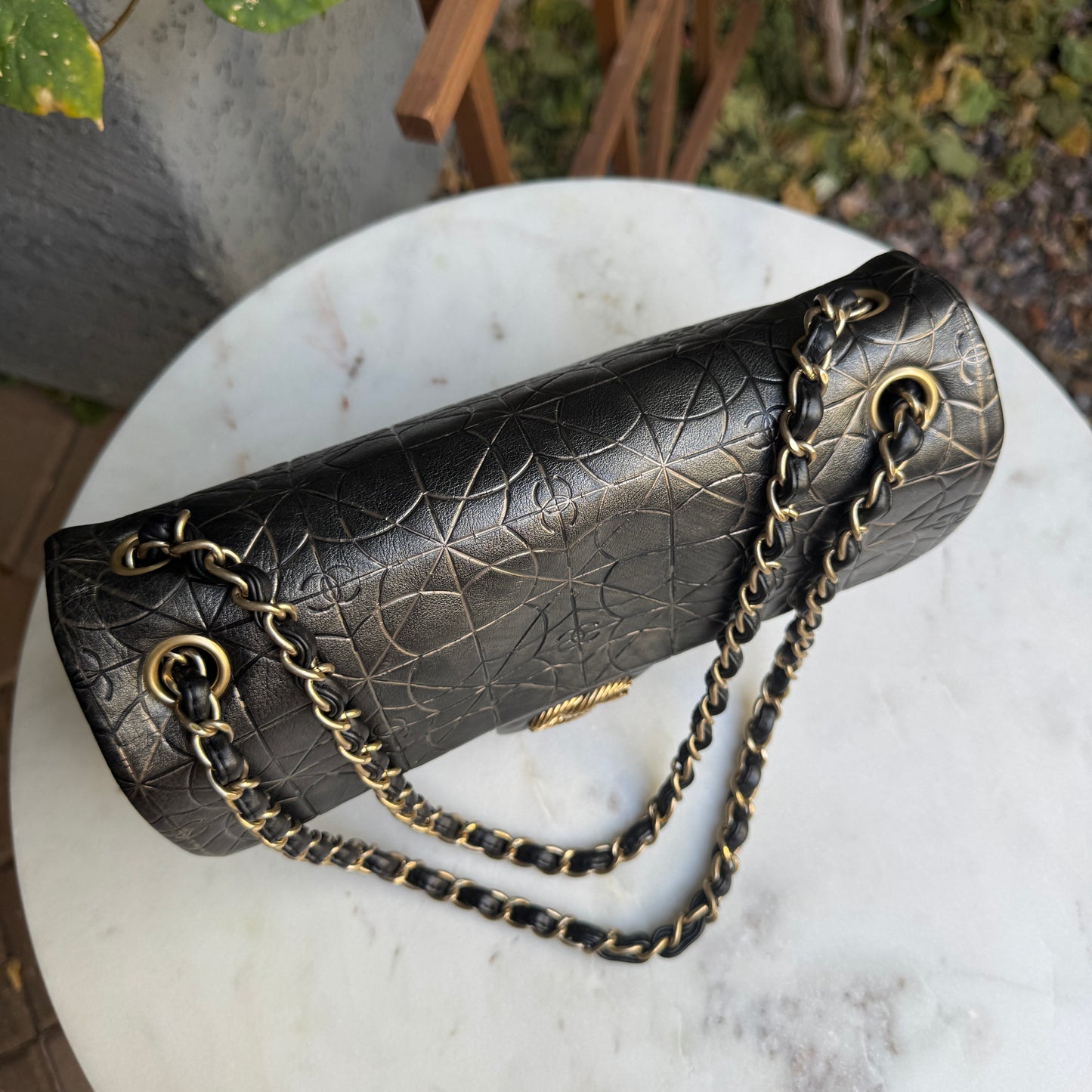 Chanel Calfskin Quilted Paris-Moscou Moujik Single Flap Bag