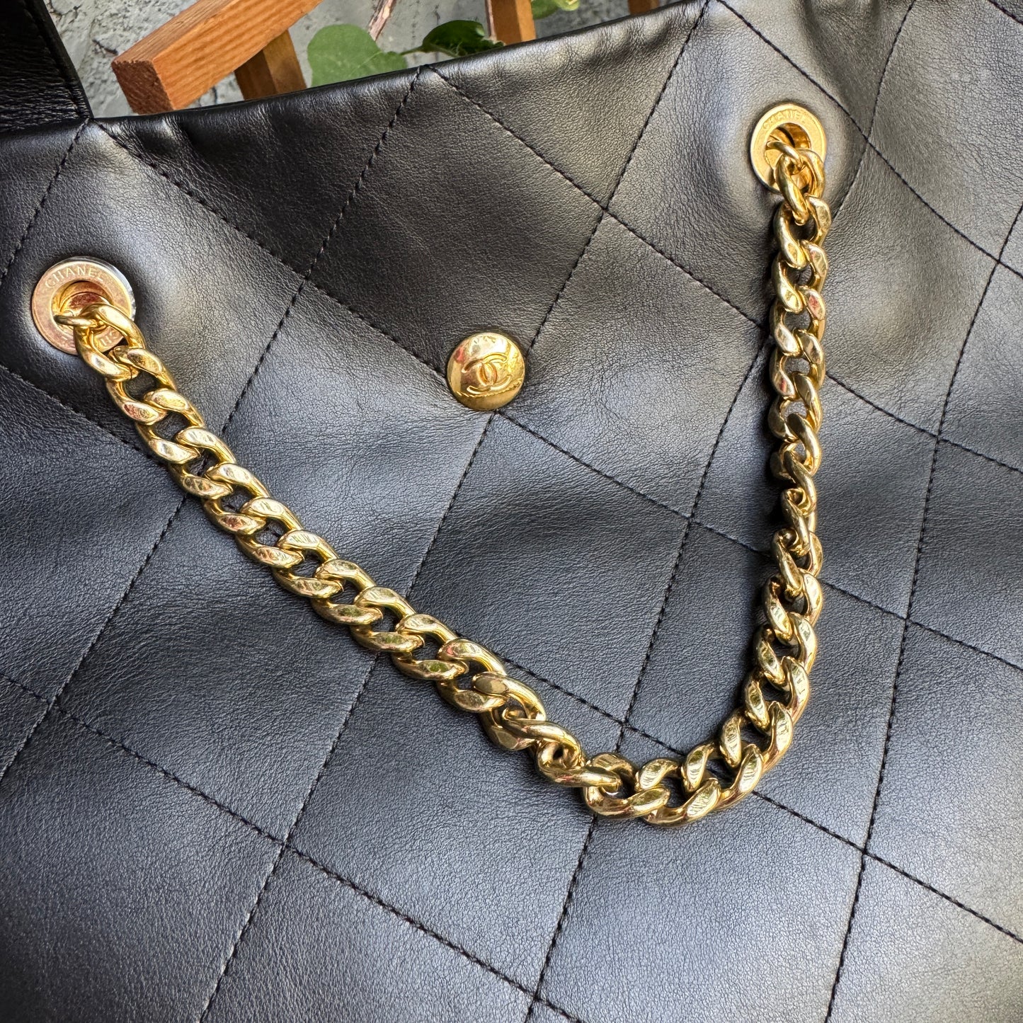 Chanel Club Monaco Shopping Tote