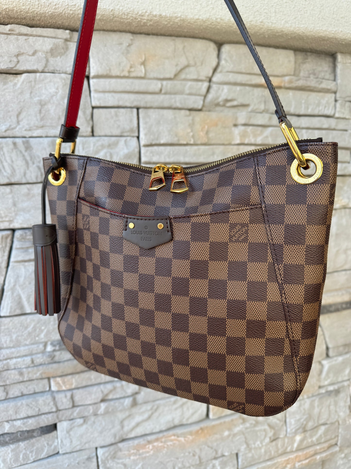 Louis Vuitton Damier Ebene South Bank Besace