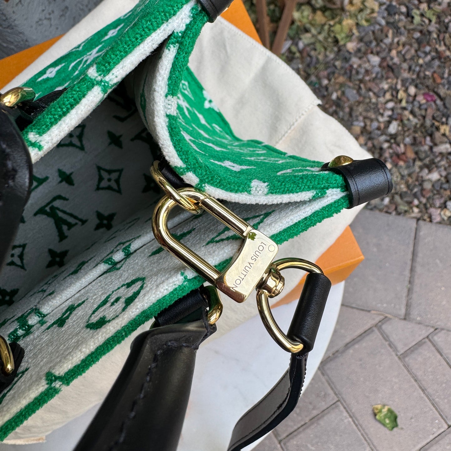 Louis Vuitton Monogram Velvet OnTheGo PM