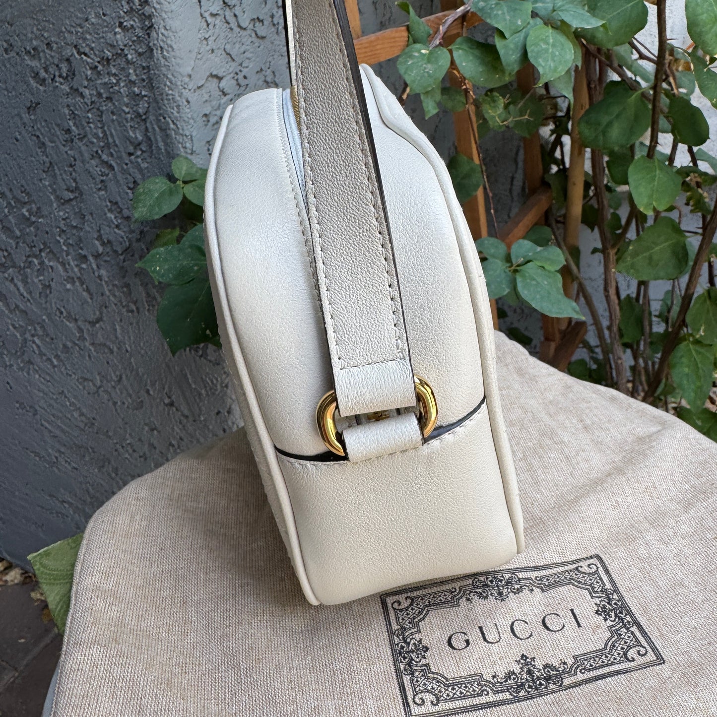 Gucci Blondie Small Leather Camera Bag Crossbody