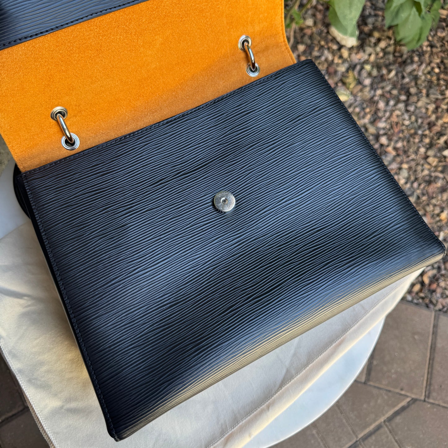 Louis Vuitton Epi Leather Grenelle MM Shoulder Bag