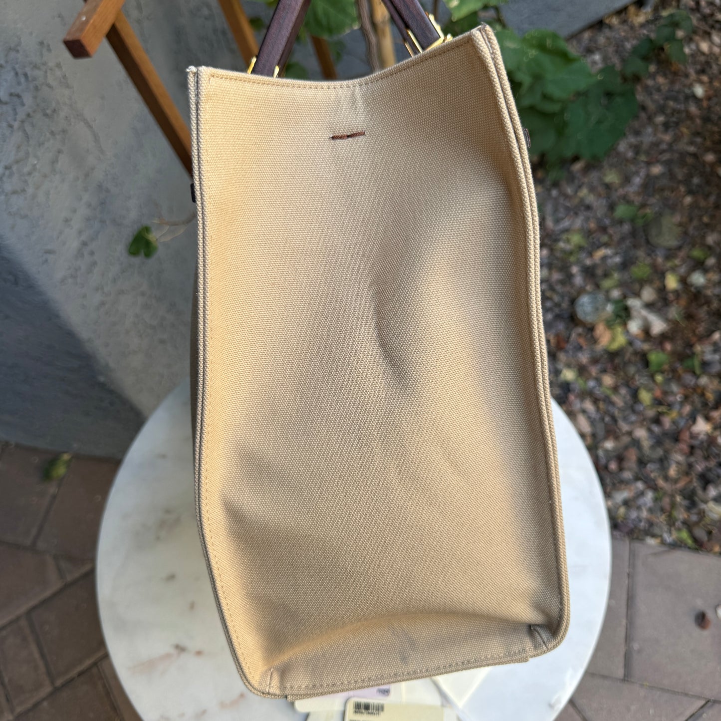 Fendi Canvas Medium Sunshine Tote