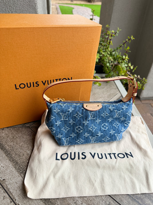 Louis Vuitton Monogram Denim Hills Pochette