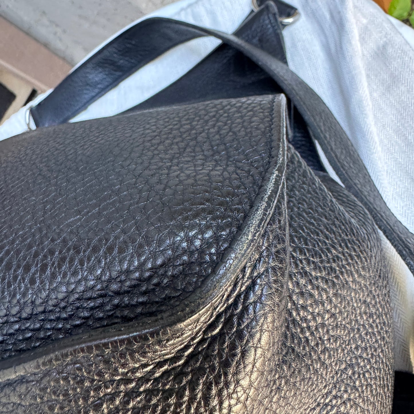 Hermès Togo Leather Jypsiere 34