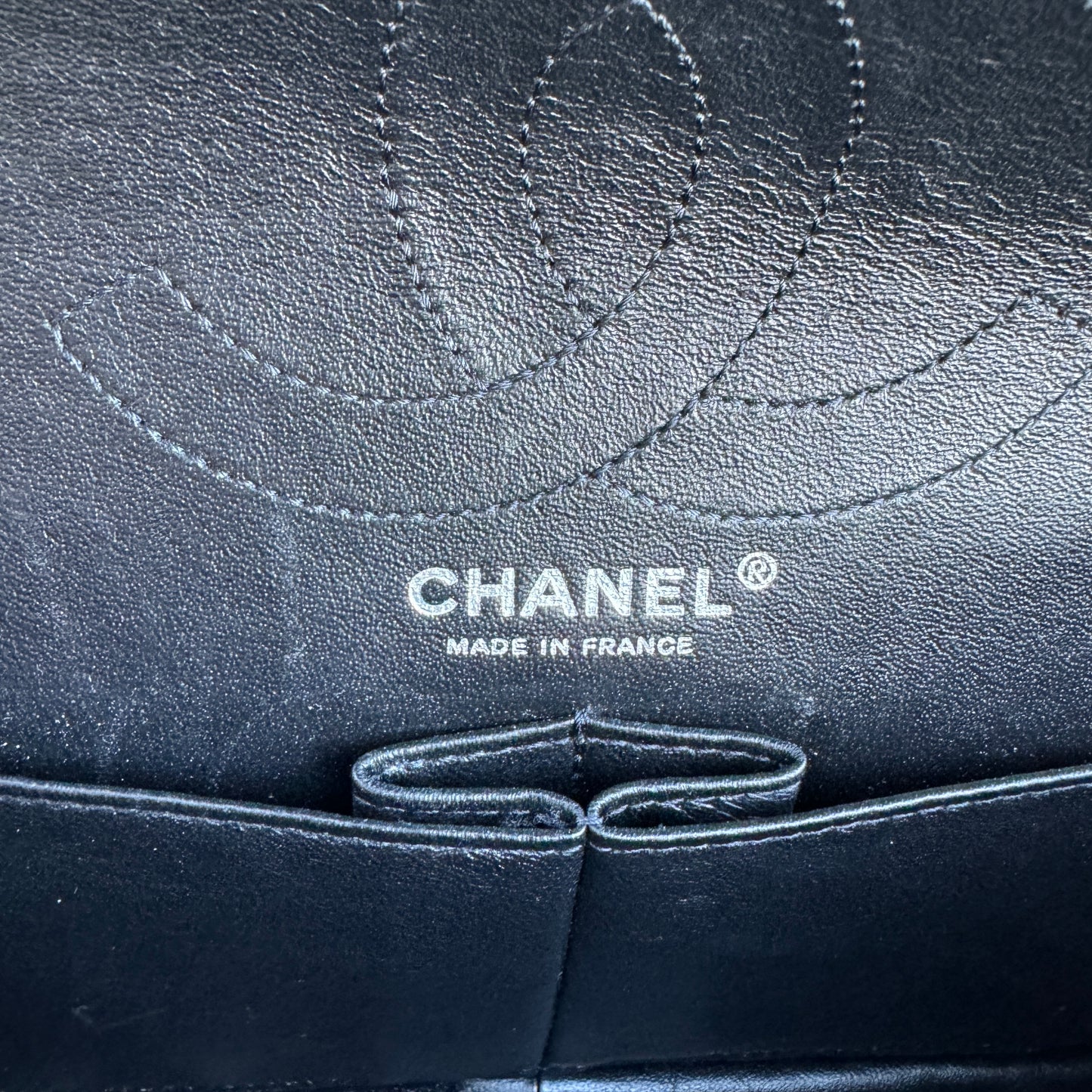 Chanel Reissue 2.55 Camellia Quilted Tweed 226 Flap Bag