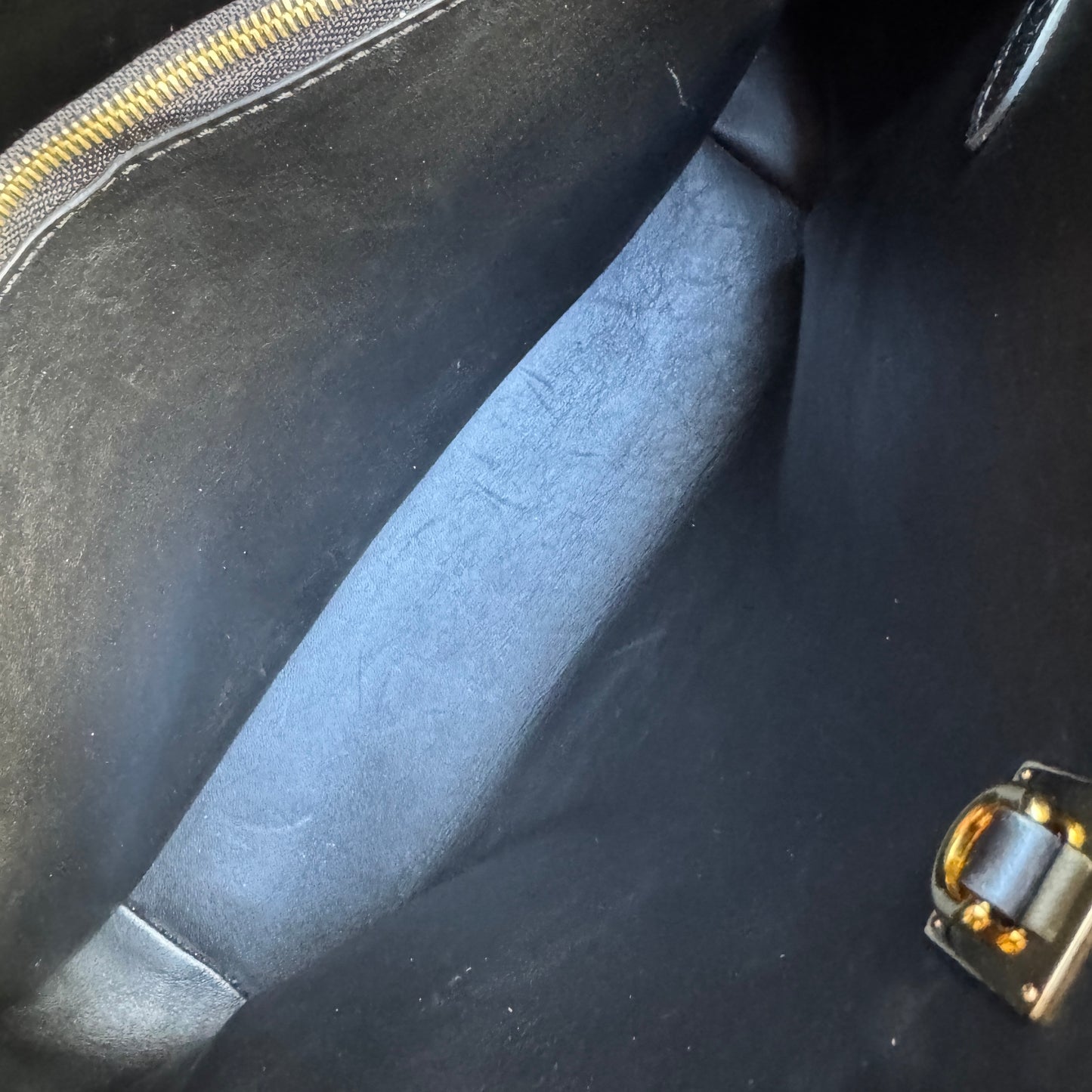 Louis Vuitton Milla MM Leather Tote