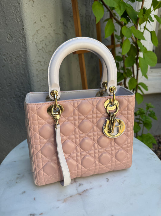 Christian Dior Medium Lady Dior Shoulder Bag