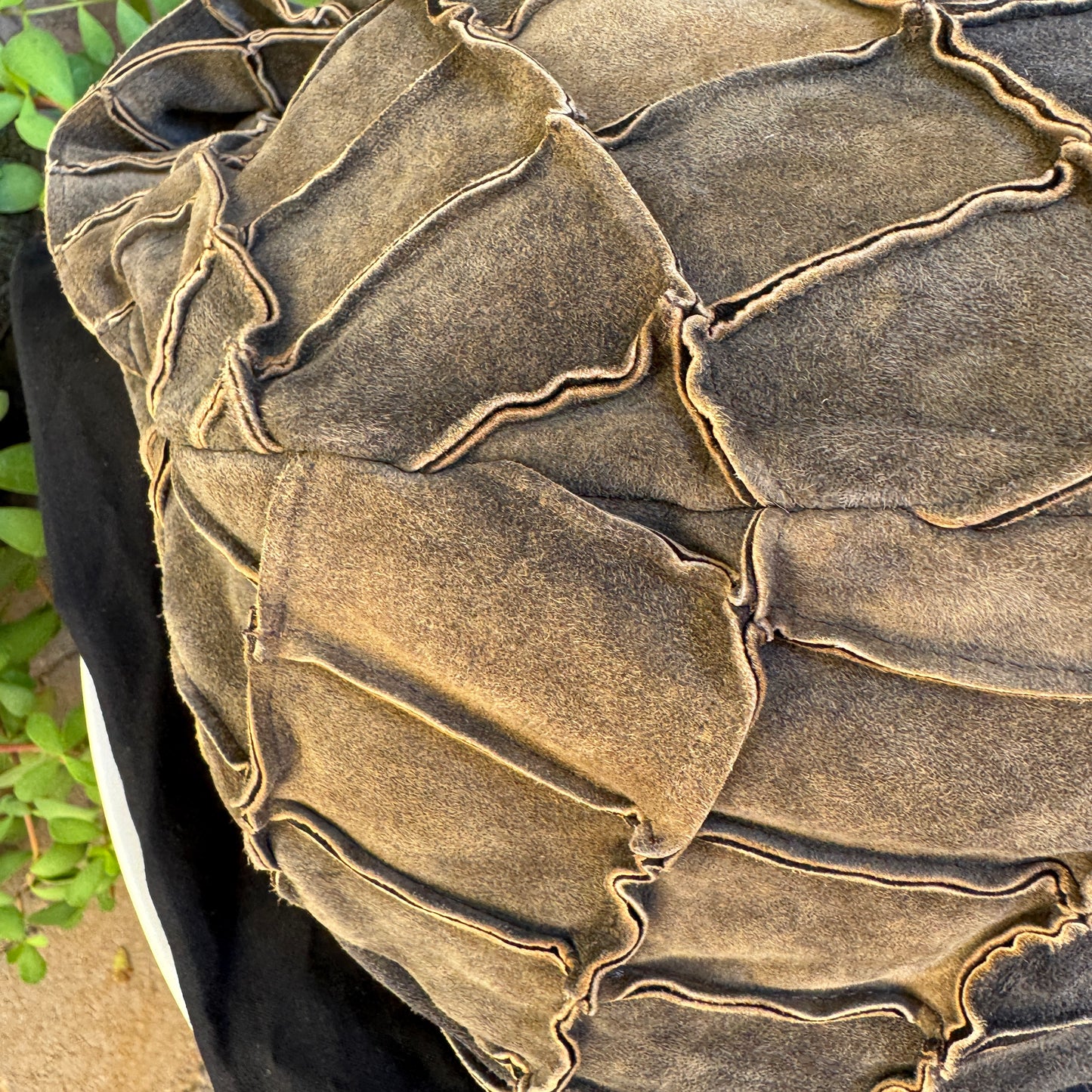 Chanel Vintage Suede Patchwork Hobo