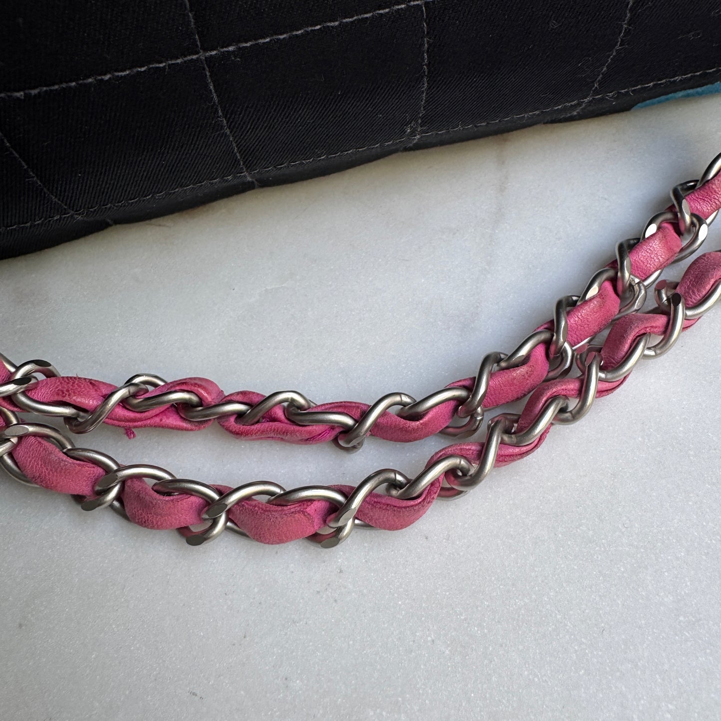 Chanel Vintage Reissue Single Flap Quilted Chocolate Bar Shoulder Bag