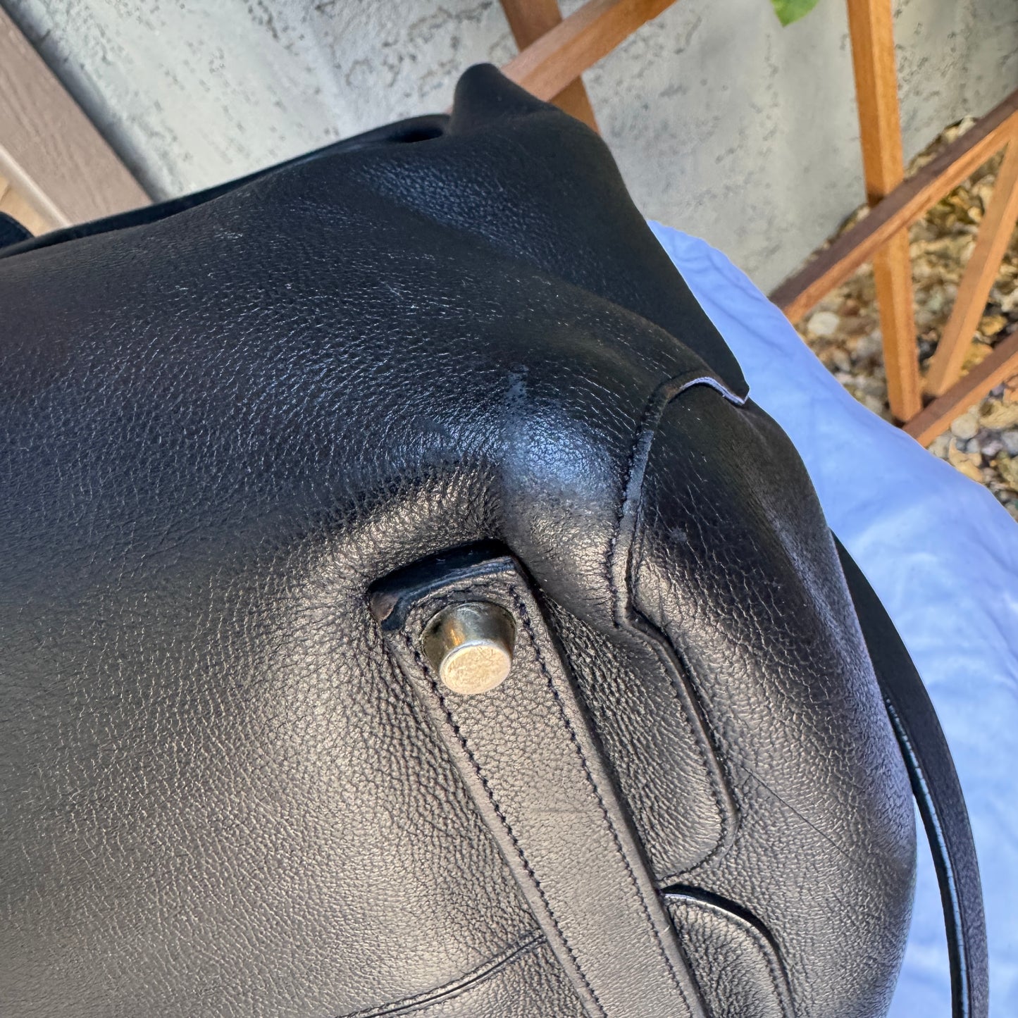 Dior Open Bar Leather Tote