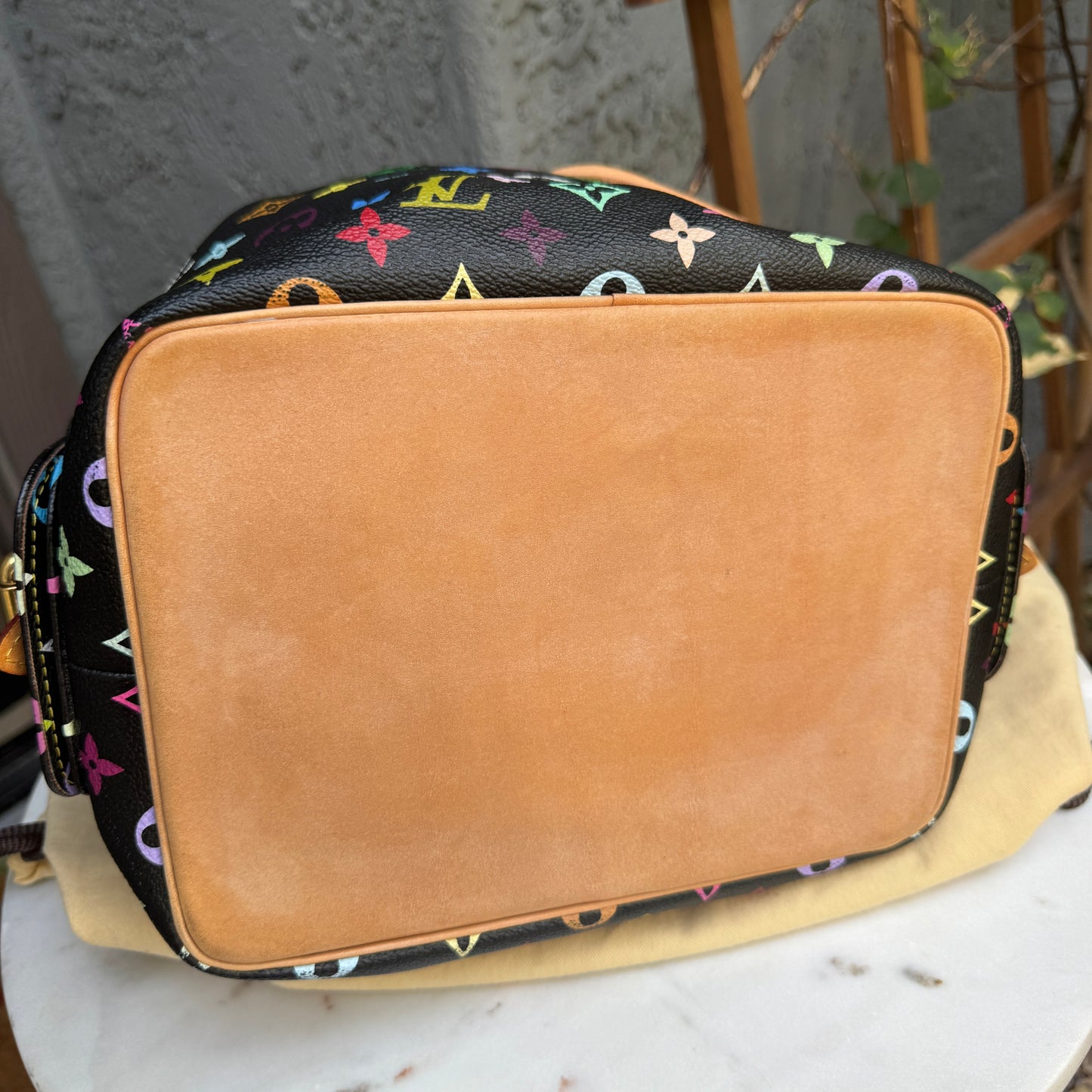 Louis Vuitton Multicolore Petit Noe Bucket Drawstring Shoulder Bag