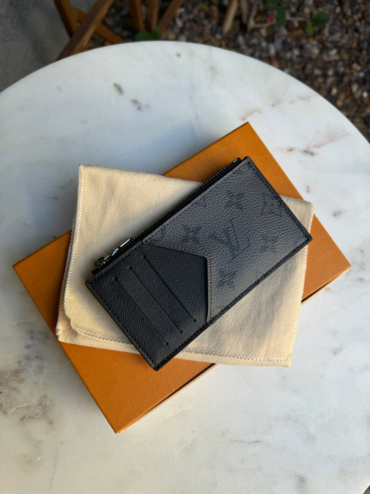Louis Vuitton Reverse Monogram Eclipse Coin Card Holder