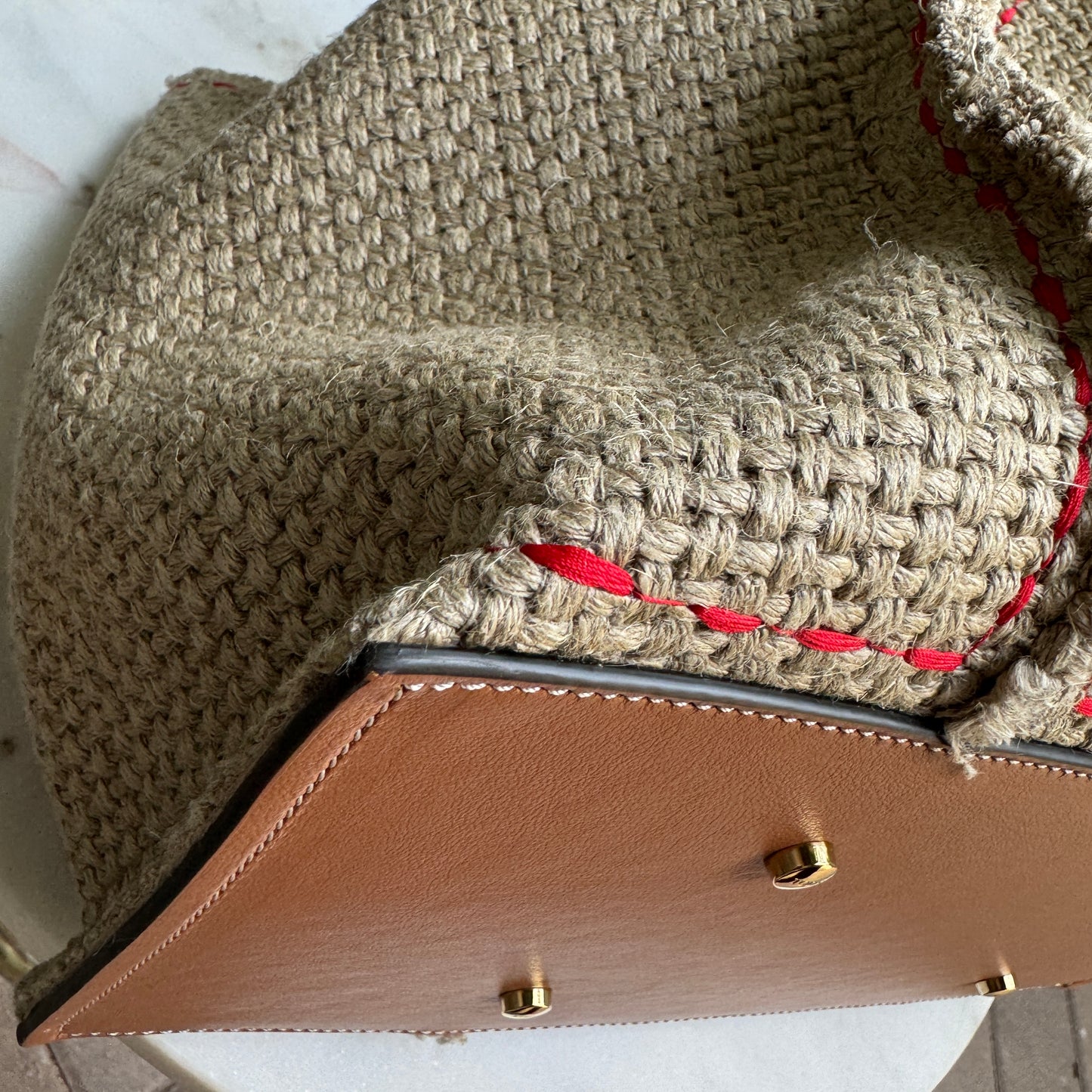 Tod’s T Timeless Hammock Tote Bag with Pouch