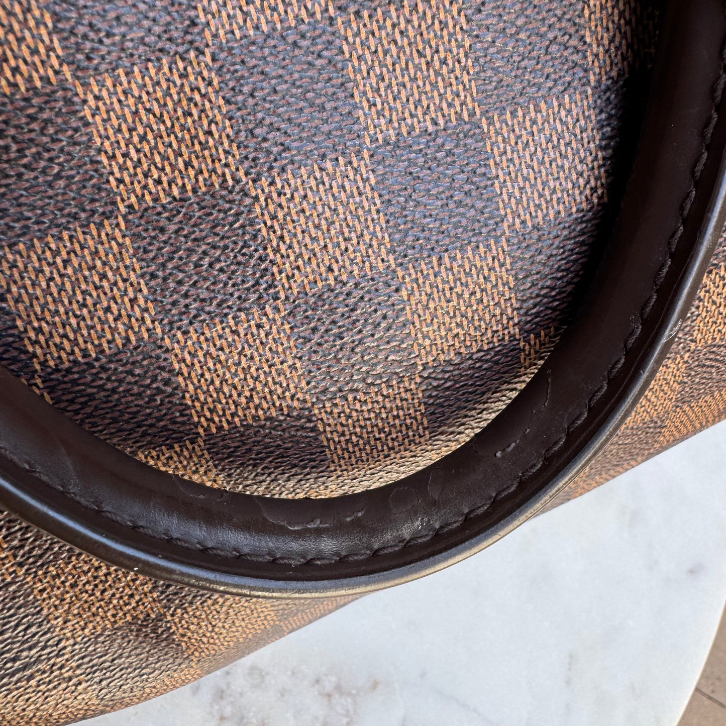 Louis Vuitton Damier Ebene Speedy Bandouliere 35