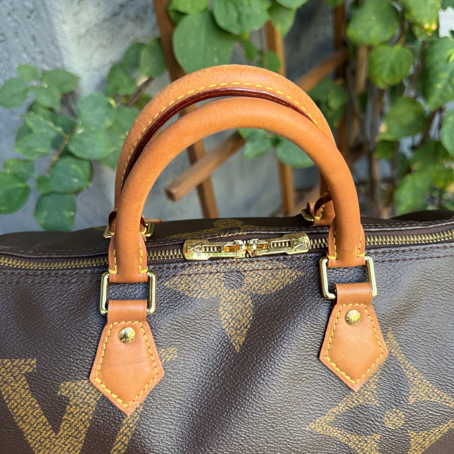 Louis Vuitton Reverse Giant Monogram Speedy Bandouliere 30