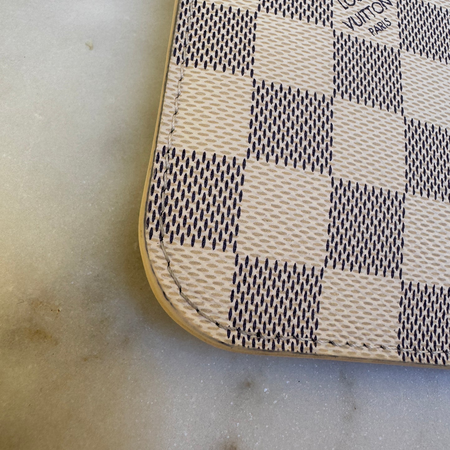 Louis Vuitton Braided Damier Azur Neverfull MM