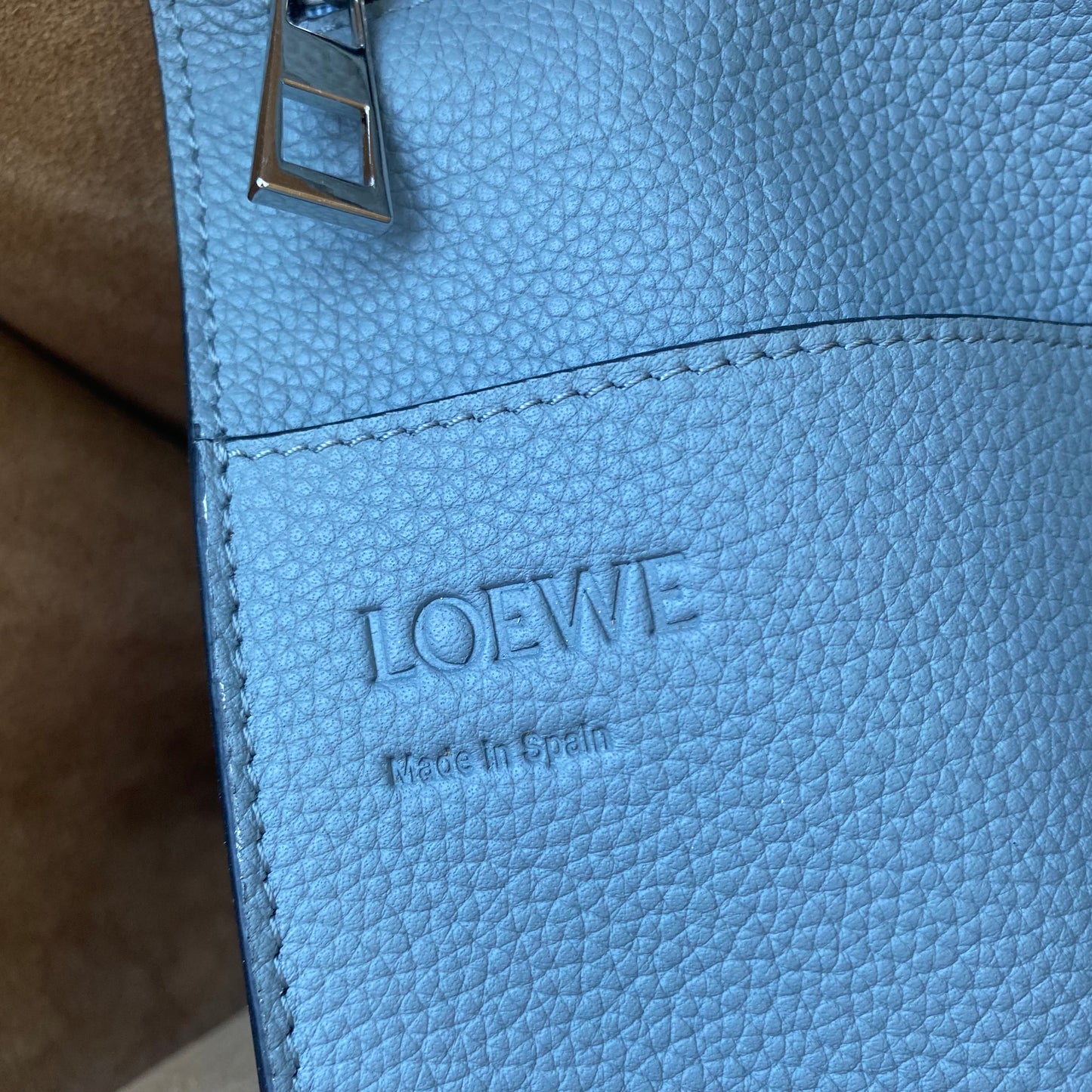 Loewe Soft Grained Calfskin Buckle Tote