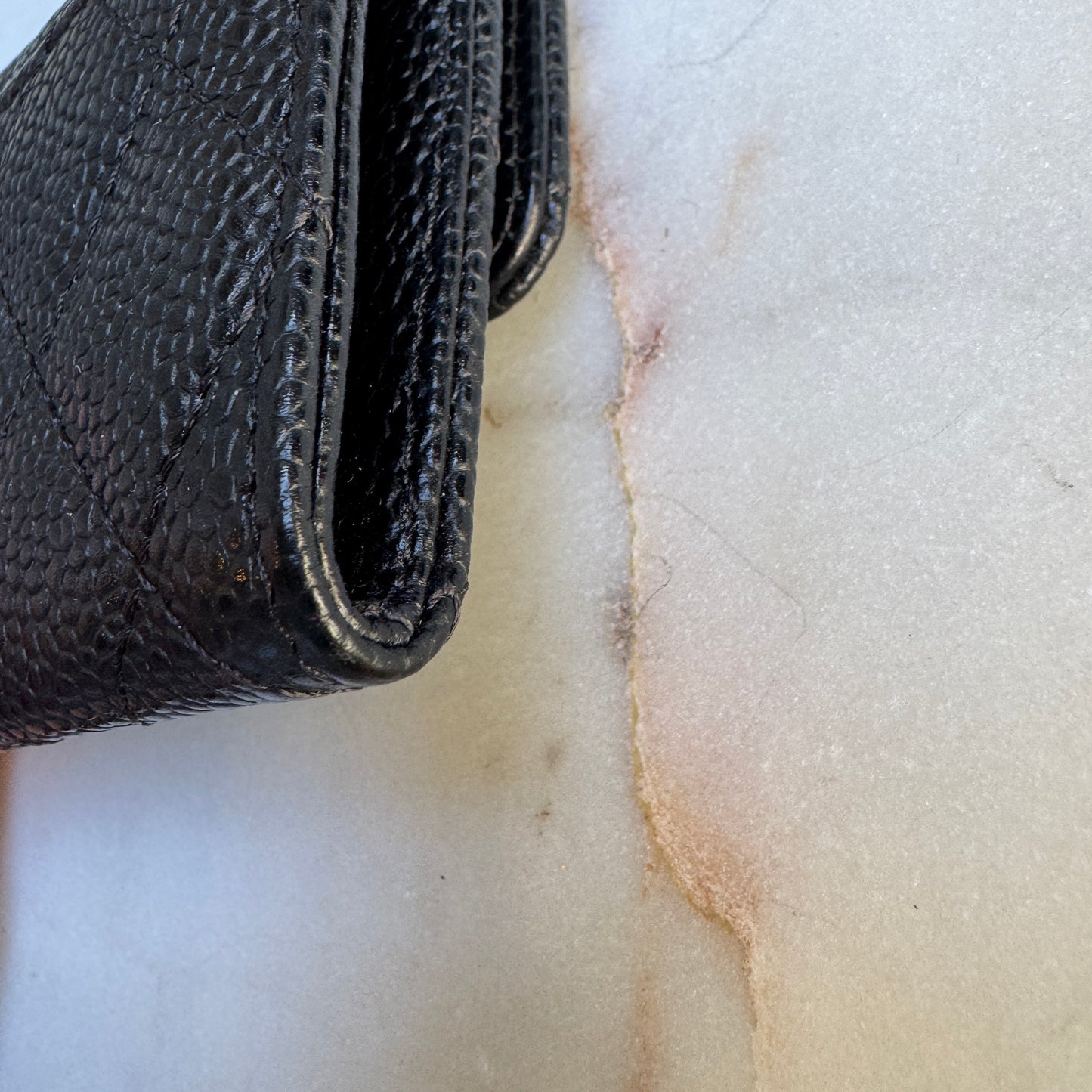 Chanel Caviar Classic Flap Card Holder Wallet