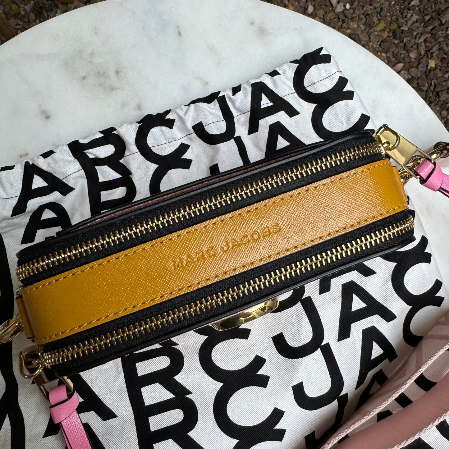 Marc Jacobs Rose Multi Snapshot Crossbody Camera Bag